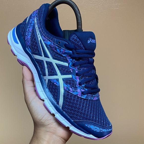 ASICS Gel-Excite 4 Women’s Running Sneakers “Indigo Blue Orchard” Size 7.5 - Picture 6 of 16